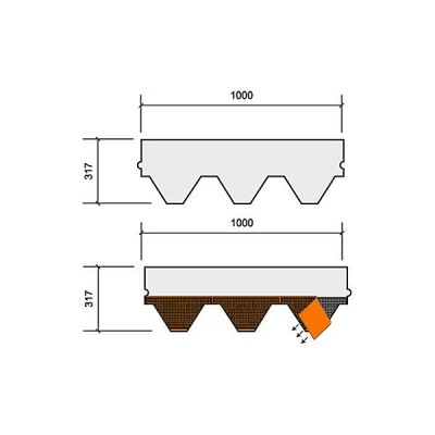 Bitumen Shingles Mida ROCK HEXAGONAL Bitumen Shingles Mida ROCK HEXAGONAL
