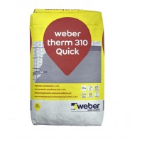 Ātri cietējoša līmēšanas un armēšanas java Weber therm 310 Quick 25 kg