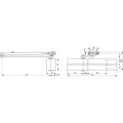 Closer Assa Abloy DC300
