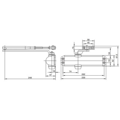 Closer Assa Abloy DC120