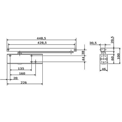 Closer Geze TS 3000 V