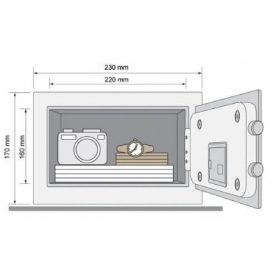 Seifs Yale YSV/170/DB1