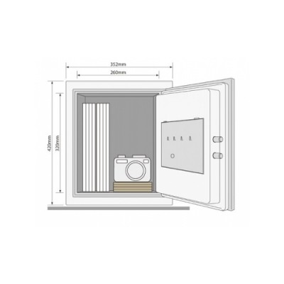 Safes Yale YFM-420-FG2