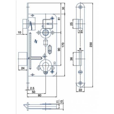 Lock Hobes 24026