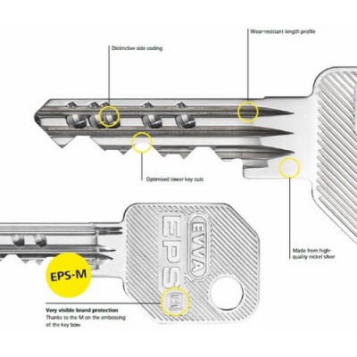 Eirocilindrs EVVA EPS