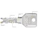 Eirocilindrs EVVA 3KS