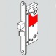 Protect accessory Dorma for Scandinavian type lock