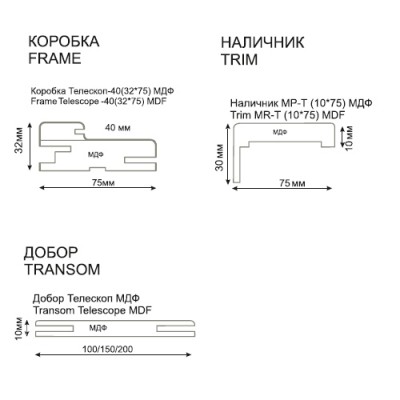 Durvis Istokdoors Mono 107