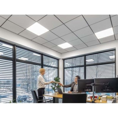 Akustiskās griestu apdares plāksnes Ecophon Advantage E