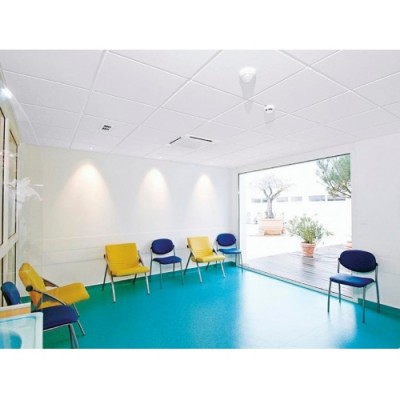 Akustiskās griestu apdares plāksnes Ecophon Hygiene Clinic E