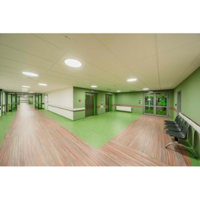 Akustiskās griestu apdares plāksnes Ecophon Hygiene Clinic E