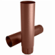 Steel downpipe Flamingo, round 87 mm