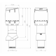 VILPE Ventilation pipe uninsulated 110P/300 FLOW