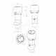 VILPE Ventilation pipe insulated 110P/IS/300 FLOW