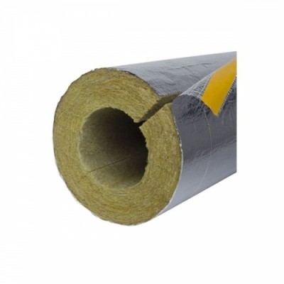 Akmens vates siltumizolācijas čaulas PAROC Hvac Section AluCoat T, biezums 40mm
